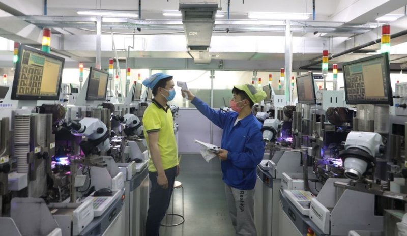 各地照明企业严密疫情防控陆续复工复产（三）