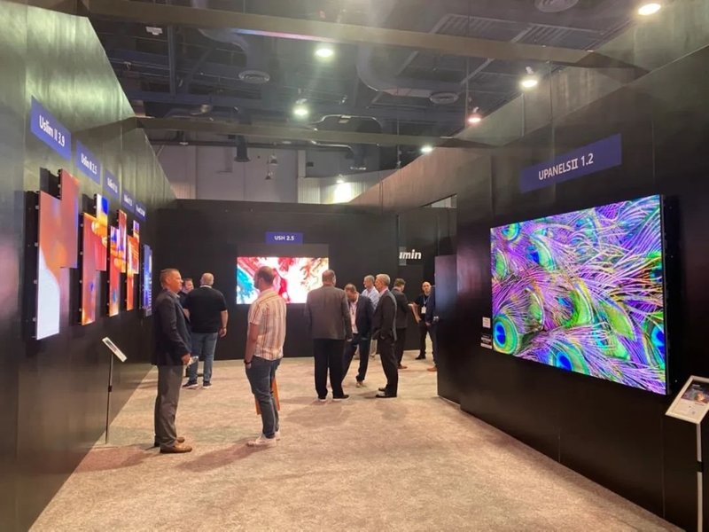 洲明创意新品亮相美国InfoComm国际视听展！