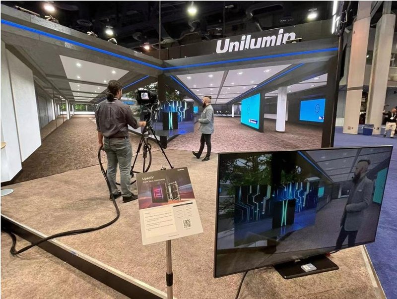 洲明创意新品亮相美国InfoComm国际视听展！