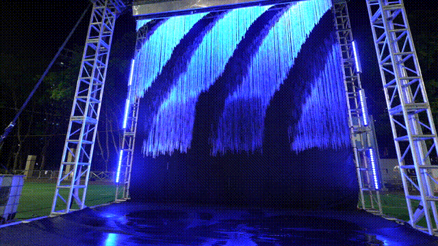 香港回归25周年庆典，洲明光显再次大显身手了！