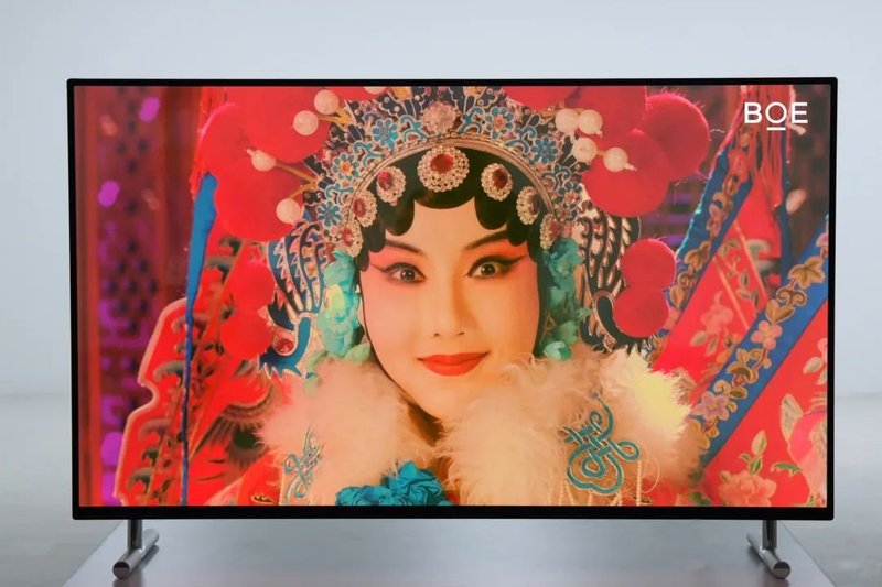 京东方55英寸AMQLED显示屏来了.....