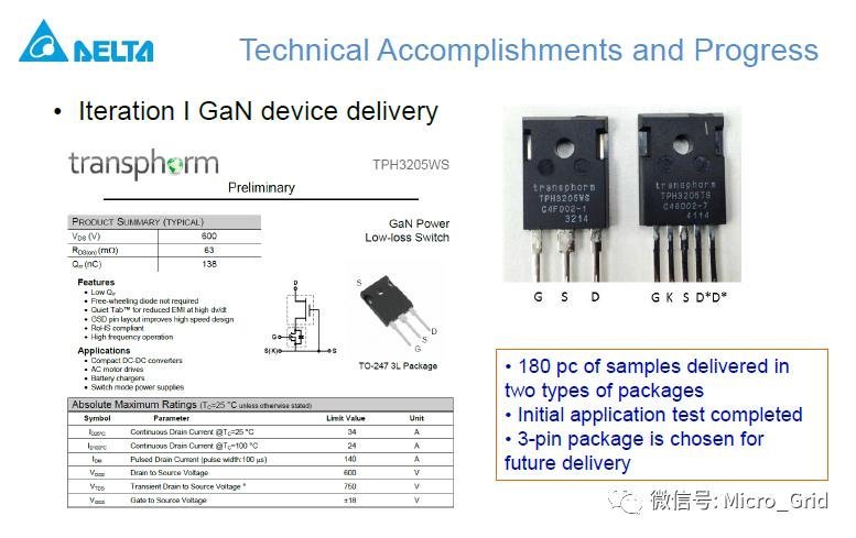 台达_OBC双向充电_High-EfficiencyHigh-DensityGaN-Based6.6kW