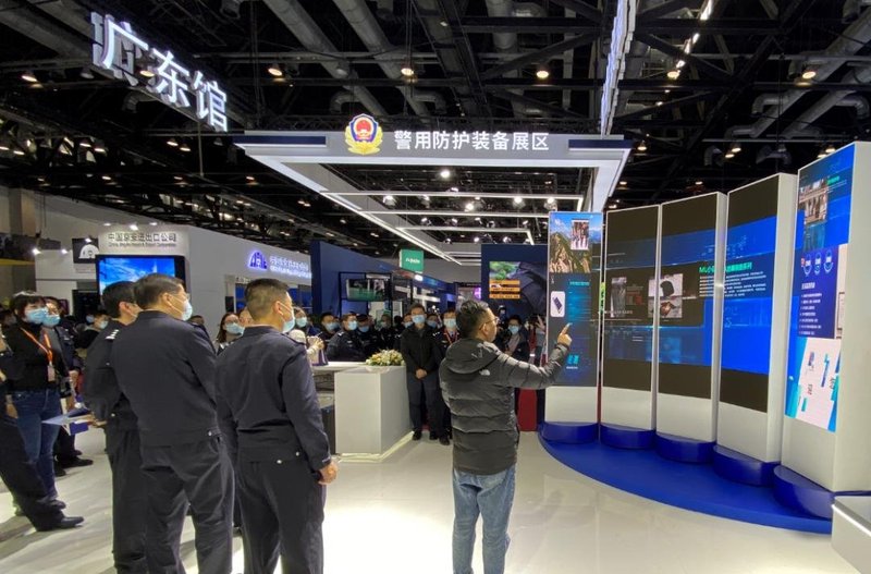 洲明携手广东省公安厅重磅亮相第十届警博会！