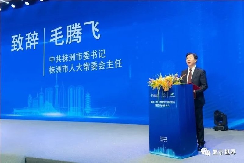 东旭集团50亿元光电显示材料产业园落地株洲