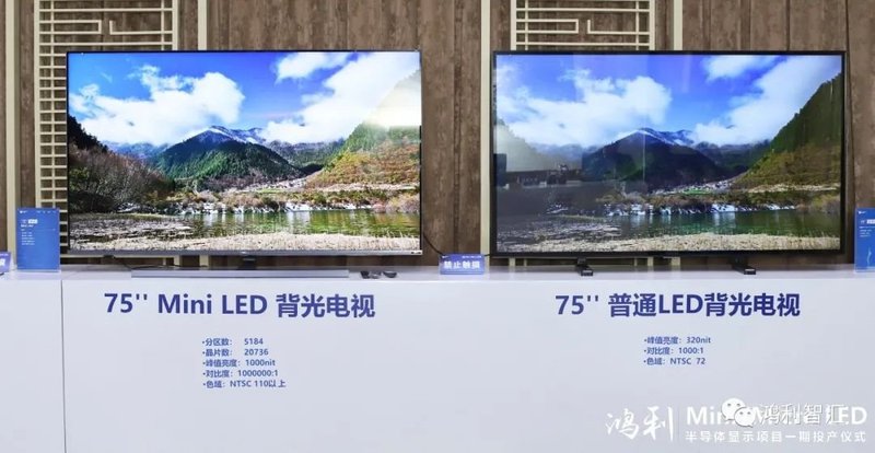 开启5G+8K视觉新境界丨鸿利Mini/MicroLED半导体显示项目一期正式投产