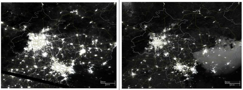 城市灯光数据背后：复工超预期、民营经济压力大