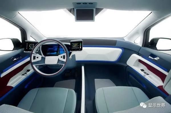 车门开在车头，显示屏车窗-智能版“滴滴”概念车