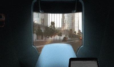 车门开在车头，显示屏车窗-智能版“滴滴”概念车