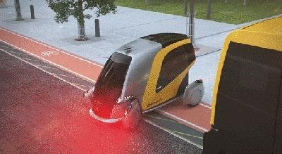 车门开在车头，显示屏车窗-智能版“滴滴”概念车