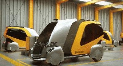 车门开在车头，显示屏车窗-智能版“滴滴”概念车