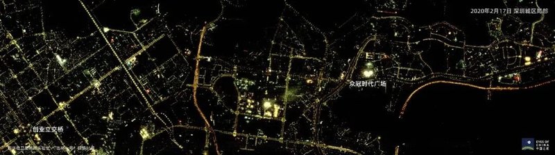 卫星数据：中国夜间灯光数据正在回升
