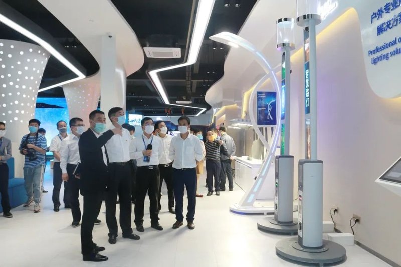 时隔一年多，田夫常委再次莅临洲明总部，洲明都发生了哪些变化？