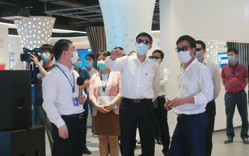 时隔一年多，田夫常委再次莅临洲明总部，洲明都发生了哪些变化？