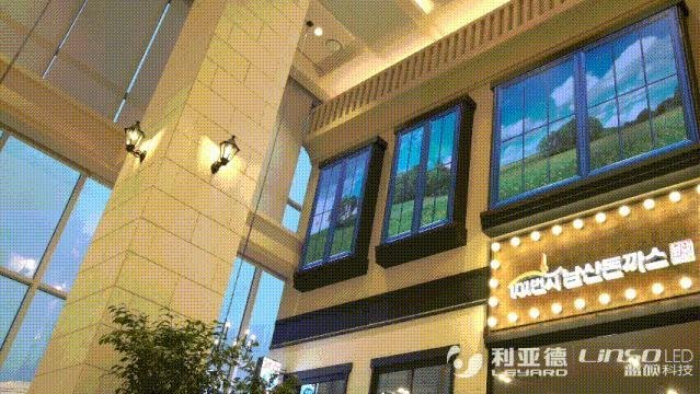 利亚德打造韩国最大电梯媒介塔！互动数字视觉艺术助力数字标牌价值提升