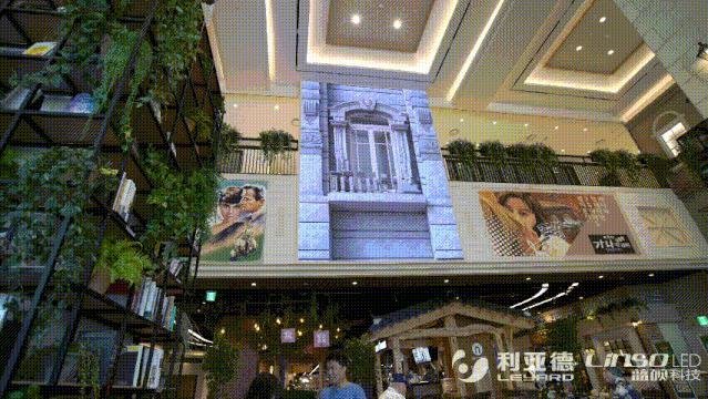 利亚德打造韩国最大电梯媒介塔！互动数字视觉艺术助力数字标牌价值提升