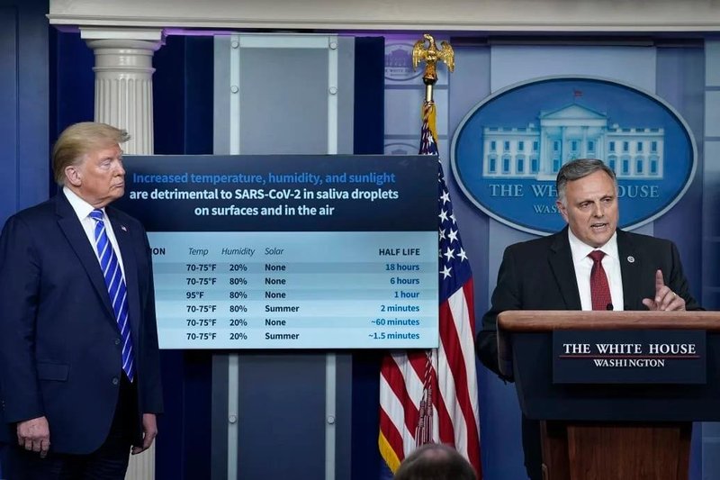 特朗普：没有人比我更懂紫外线！