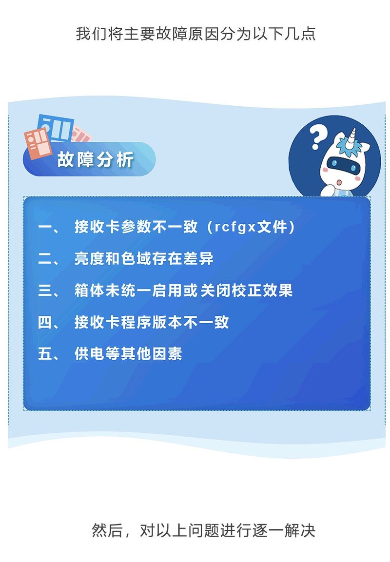 小诺干货课堂|箱体亮色度差异调节
