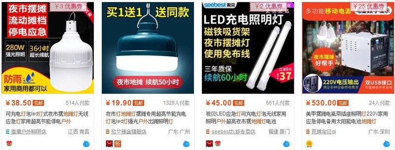 “地摊经济火了”，照明行业能搭上这个“风口”吗？