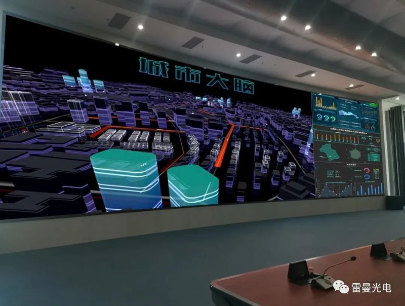 COB超高清+交管数据可视化|雷曼COB打造高速公路信息中心显示新标杆