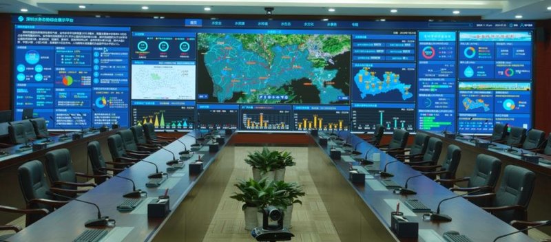 赋能智慧水利︱洲明与启迪河长签署战略合作协议