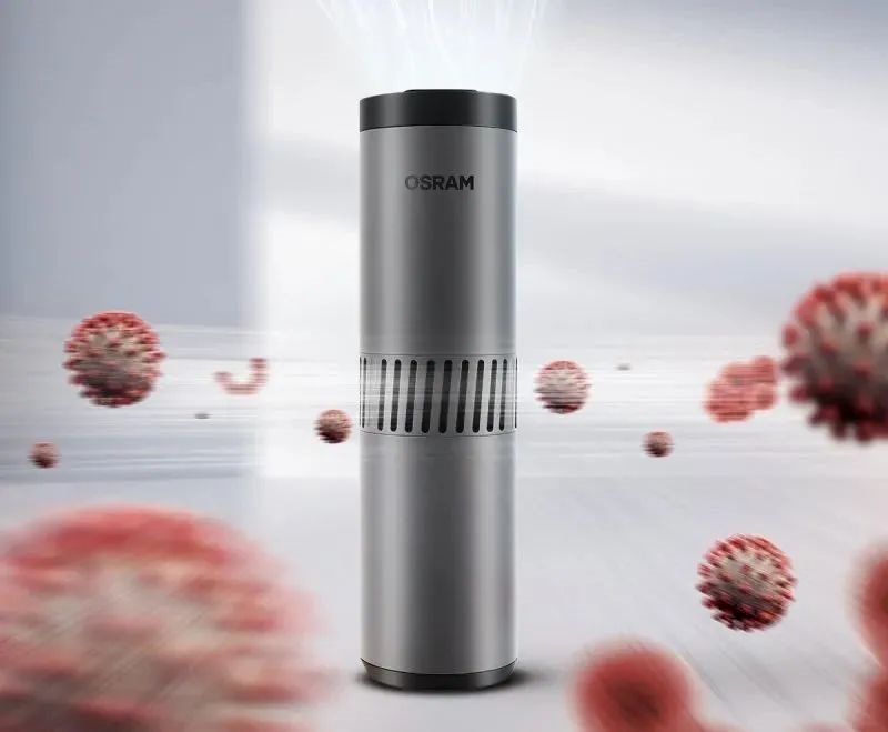 欧司朗推出两款UVC便携式空气净化器
