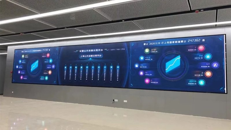 一屏观交易！雷曼COB助推上海要素市场化改革