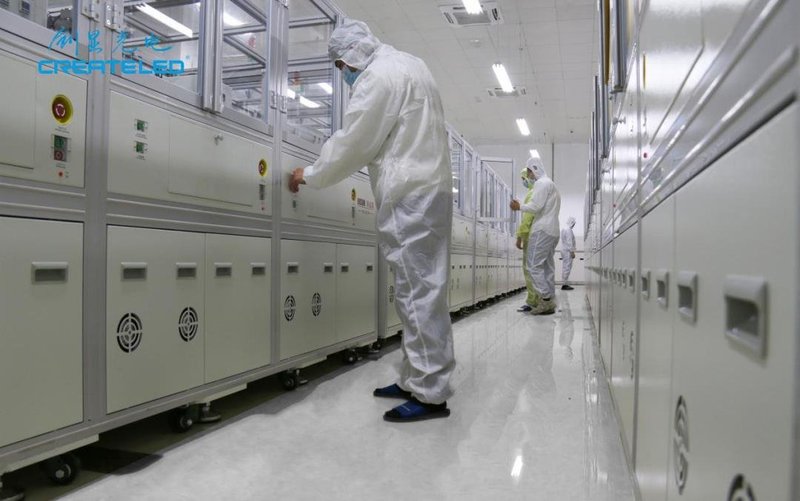 全倒装COB产线再次扩产！创显光电黑钻晶亮剑智能一体机