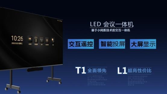 重磅发布！洲明LED+LCD会议一体机新品来袭