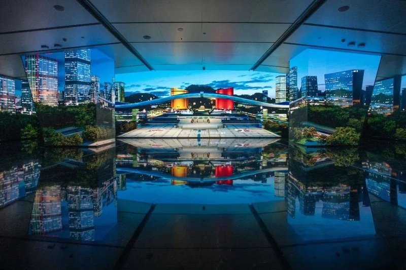 打卡深圳国资委沉浸式展示中心，见证党政展厅别样酷炫！