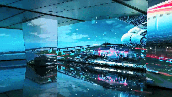 打卡深圳国资委沉浸式展示中心，见证党政展厅别样酷炫！