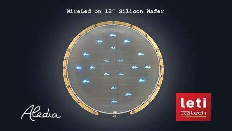 Aledia基于300毫米硅基GaN纳米线开拓MicroLED显示市场