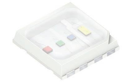 欧司朗推出首款采用5050封装的四合一彩色LED