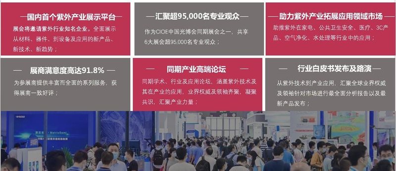 产业人士集聚光博会紫外LED展将于9月1日举办