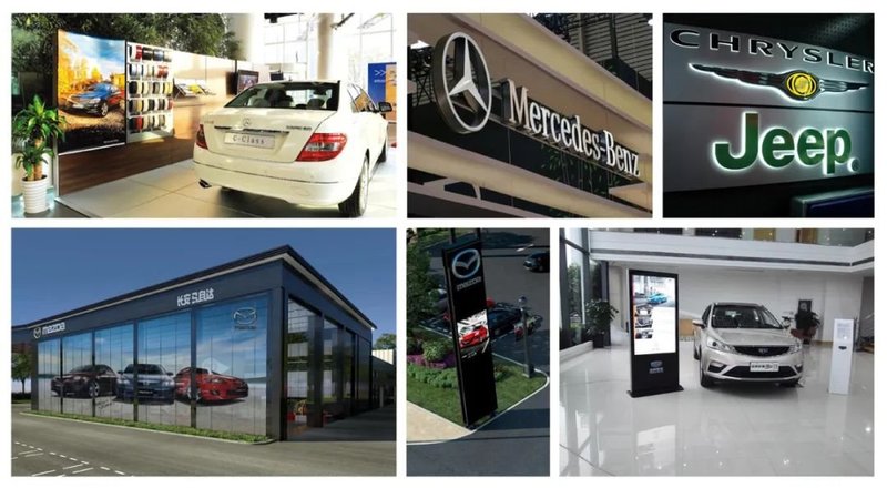 2021上海车展火热进行，洲明大屏成为豪华车展高标配！