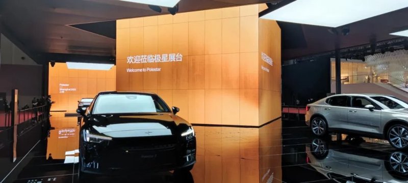 2021上海车展火热进行，洲明大屏成为豪华车展高标配！