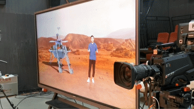 “天问一号”成功登火，利亚德视效技术大放异彩