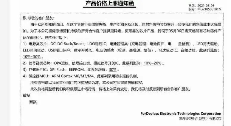 超过16家！这些LED照企5月也涨价了