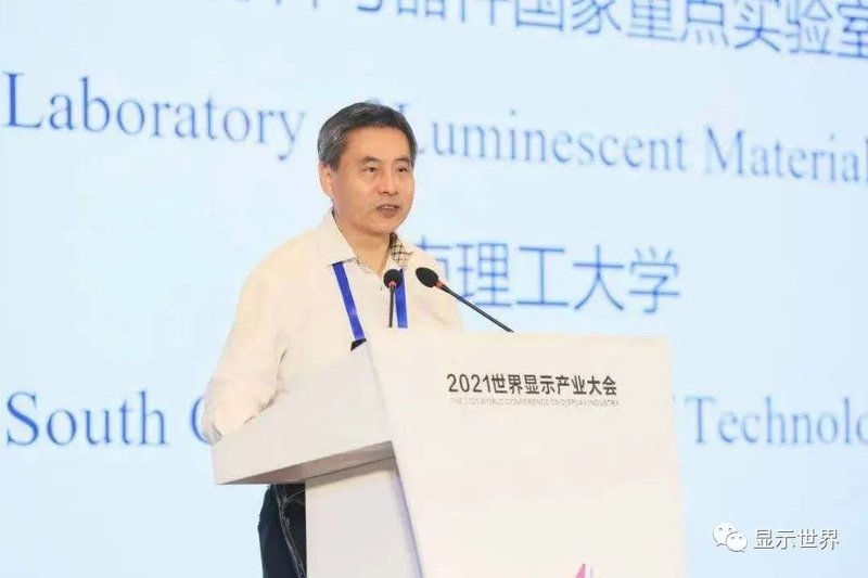 曹镛院士、郑有炓院士、欧阳钟灿院士在世界显示产业大会上讲了些什么？