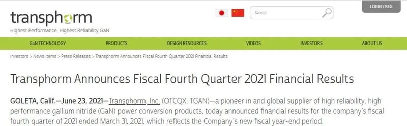 GaN增长有多快？这家企业“成绩单”亮了