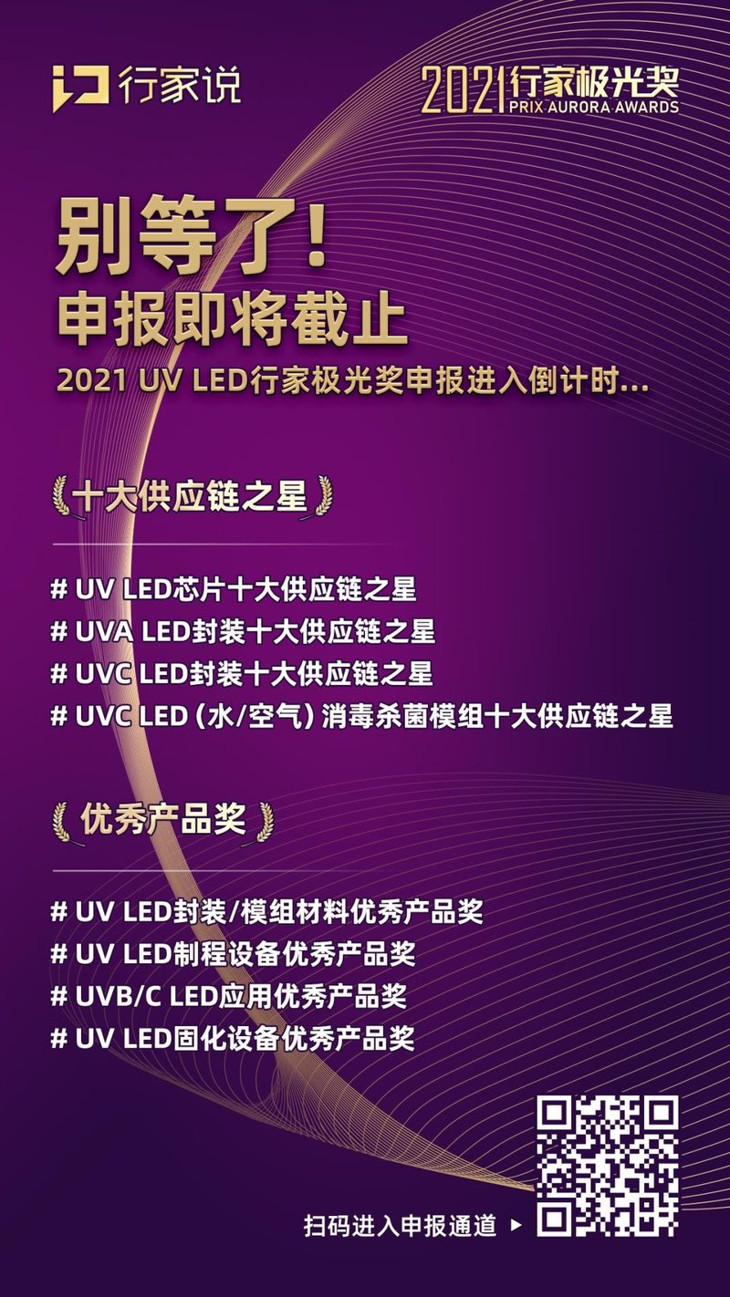 解读|2020年UVLED封装十大供应商