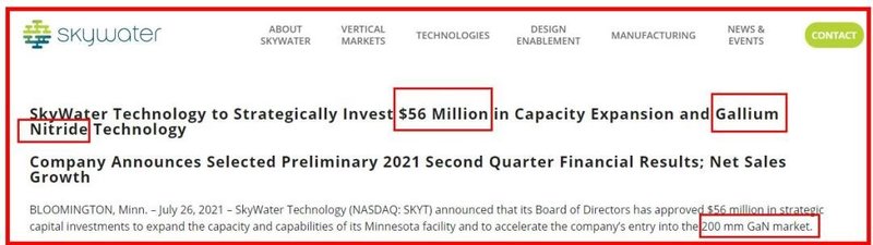 3.6亿、8英寸GaN！美国又一企业介入