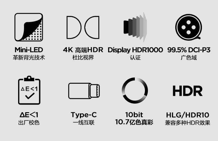 15999元起1万颗miniLED联想发布超高端4K显示器