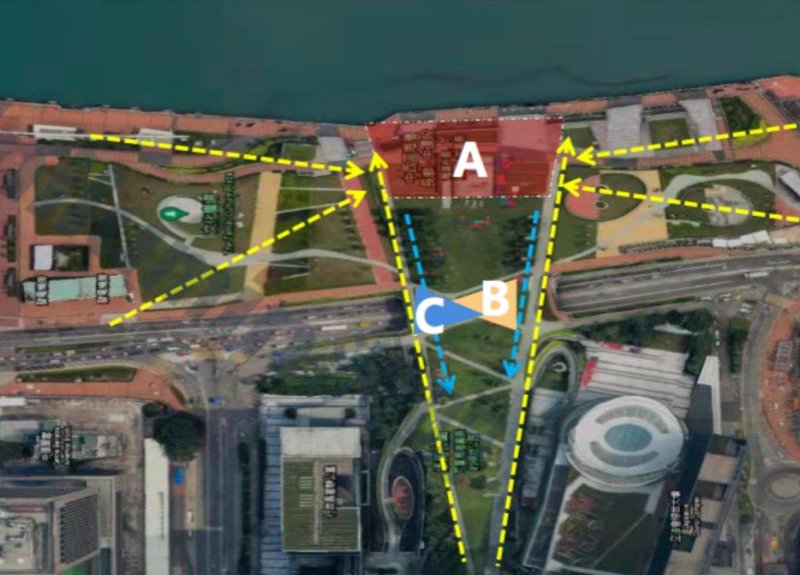 霸屏央媒港媒圈！大型3D光影秀首次应用于重大庆典