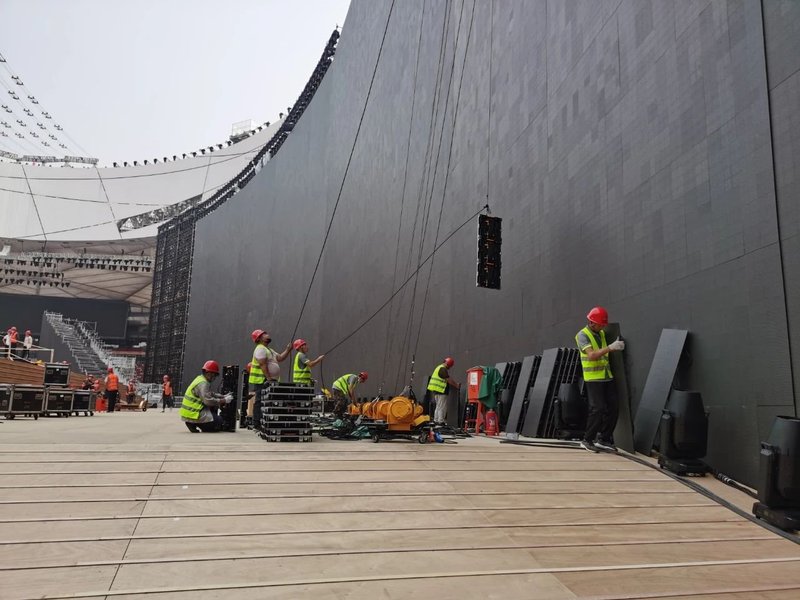 100人，100小时，15000m2......解读鸟巢舞台背后的数字密码