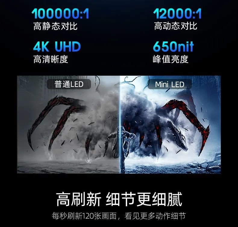 双11狂欢 | 瑞丰Mini LED助力机械师F117电竞笔记本摘冠成王