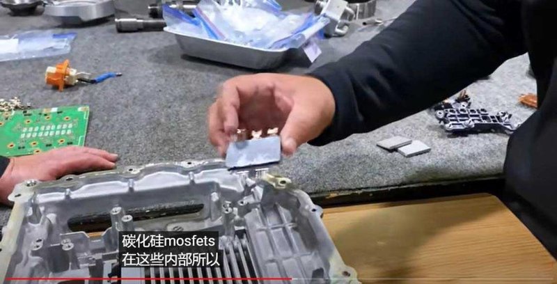 又一碳化硅车型发布，拆解视频曝光