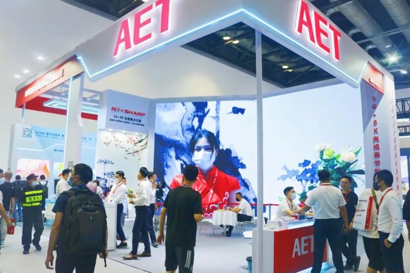 InfoComm｜AET阿尔泰QCOB标准化产品联合SHARP带来“无损采集+无损呈现”