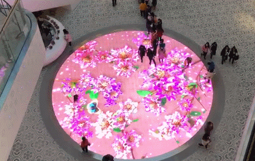 佛山超级商业IP！雷曼康硕展2000㎡创意LED方案助王府井紫薇港倾城绽放