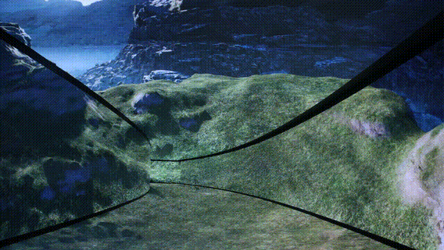 1200㎡ LED「时空隧道」重温红色记忆！洲明光显助力世界第八大奇迹！