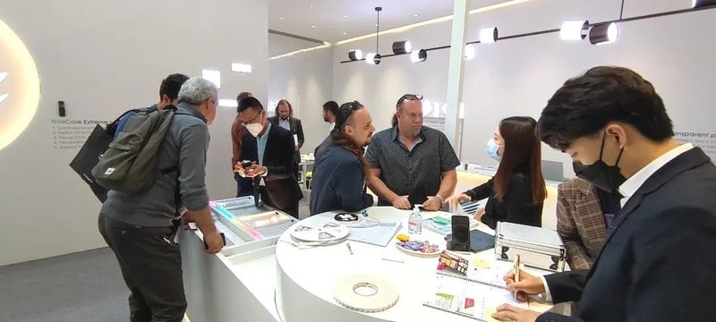 法兰克福照明展 | 瑞丰光电Mini lighting paper首亮相